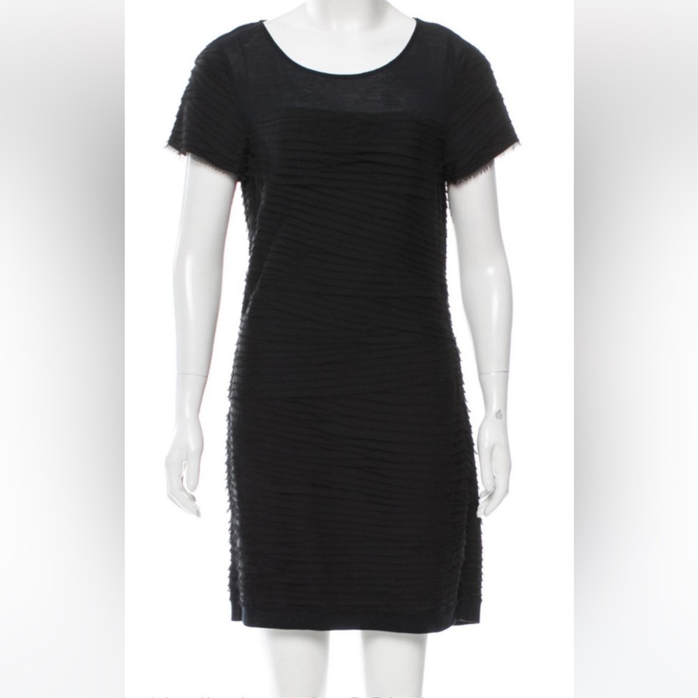 DVF Diane Von Furstenberg Noelle Mini Dress, Black, Size 4